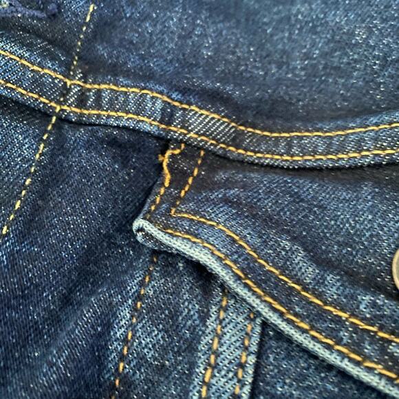 Levi’s Trucker Men's Denim Jean Jacket size XL Dark Blue - Picture 12 of 12